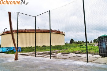 Barlinek Piłkochwyty - boisko wyposażone za bramkami w piłkochwyty Sklep Barlinek
